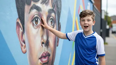 Ipswich Town unveiled a 170-square-metre mural on Princes Street ahead of their Premier League home game against...